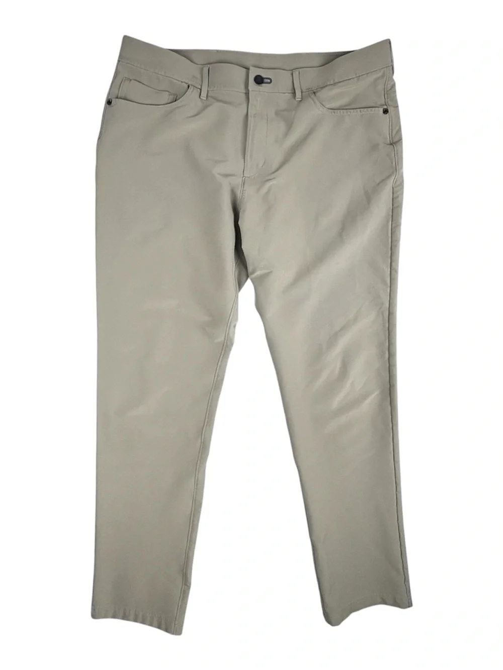 Public Rec Workday Pants Men 36X34 Brown Khaki 5-Pocket Straight (Fit 36X32)
